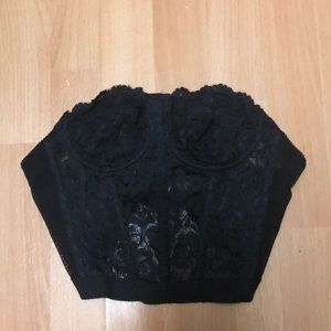 Lace bustier